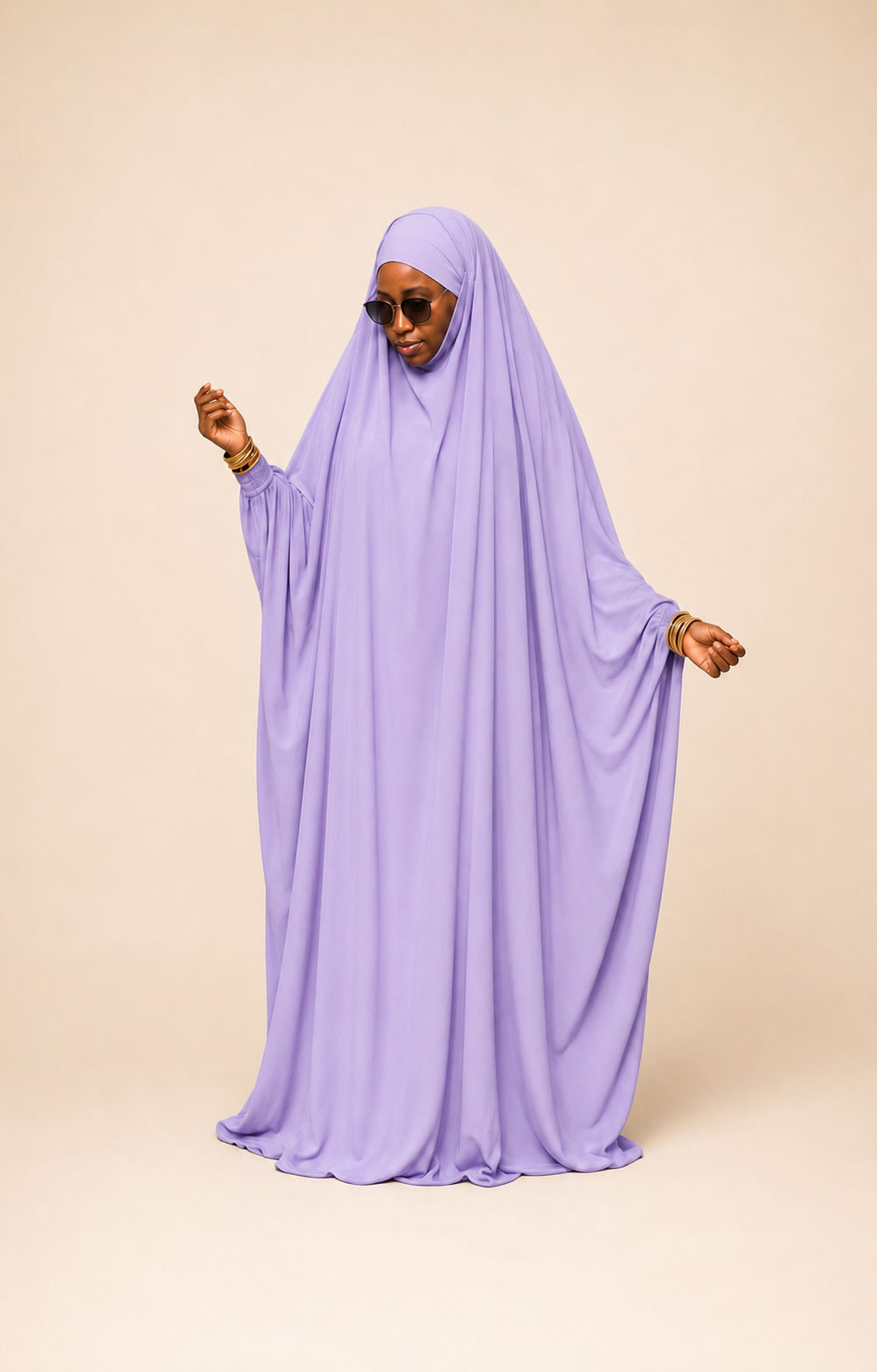 Kamilah Sleeve Style jilbab in Lavender